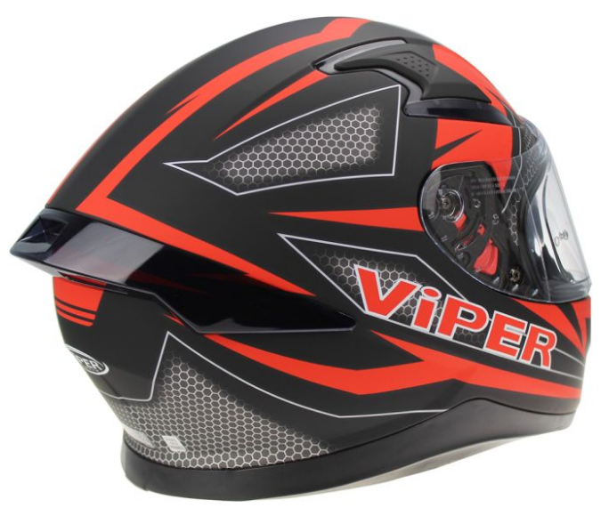 VIPER RSV95 UŽDARO TIPO MOTO ŠALMAS