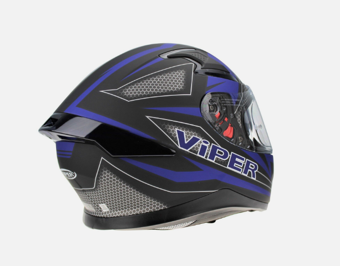 VIPER RSV95 UŽDARO TIPO MOTO ŠALMAS