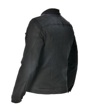 OVERLAP DARREN  DENIM DŽINSINIS MOTO ŠVARKAS