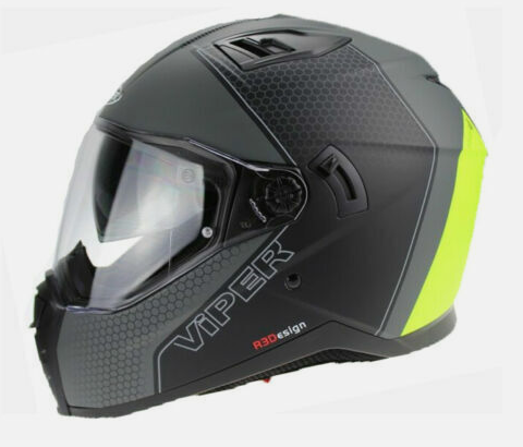VIPER 260-RSV 155 UŽDARAS MOTO ŠALMAS