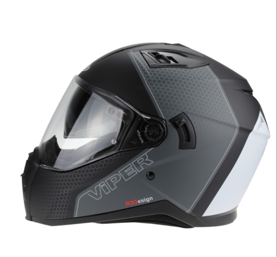 VIPER 260-RSV 155 UŽDARAS MOTO ŠALMAS