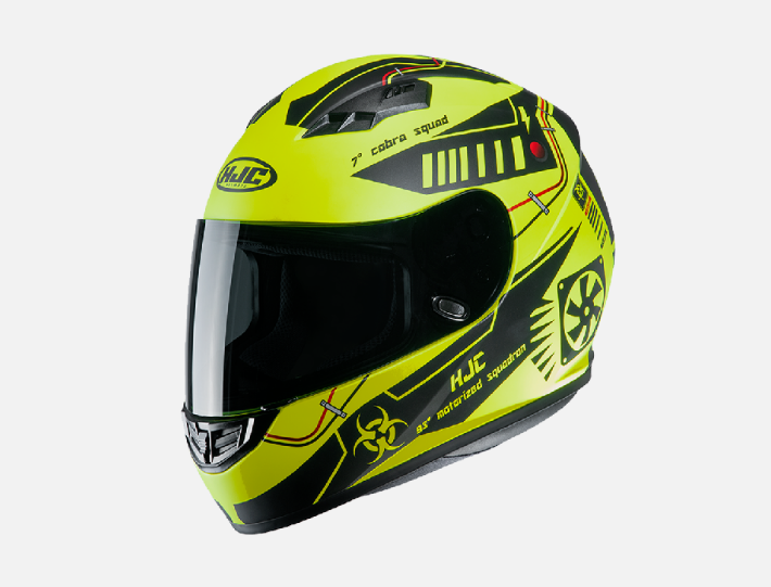 HJC CS-15 COBRA SQUAD UŽDARO TIPO MOTO ŠALMAS