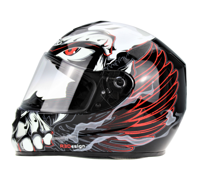 VIPER RS-252 UŽDARAS MOTO ŠALMAS