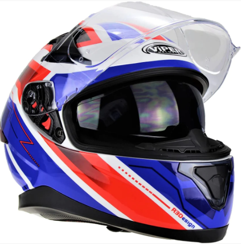 VIPER RSV95 UŽDARO TIPO MOTO ŠALMAS
