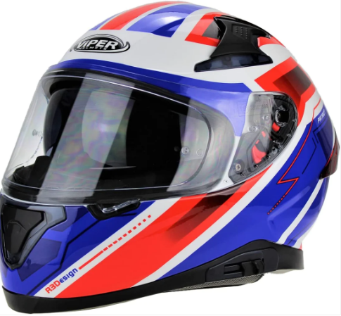VIPER RSV95 UŽDARO TIPO MOTO ŠALMAS