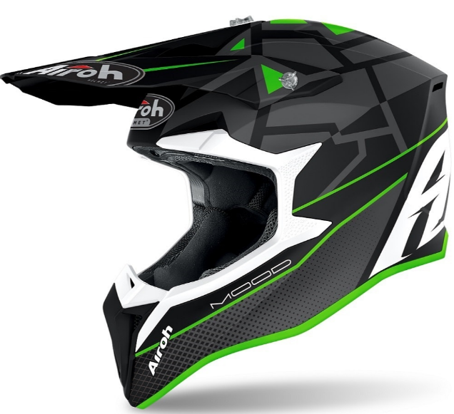 AIROH WRAAP MOTO KROSINIS/ENDURO ŠALMAS