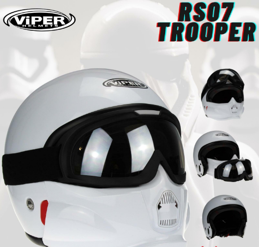 VIPER 303 RS07 MODULINIS/ATVIRAS MOTO ŠALMAS