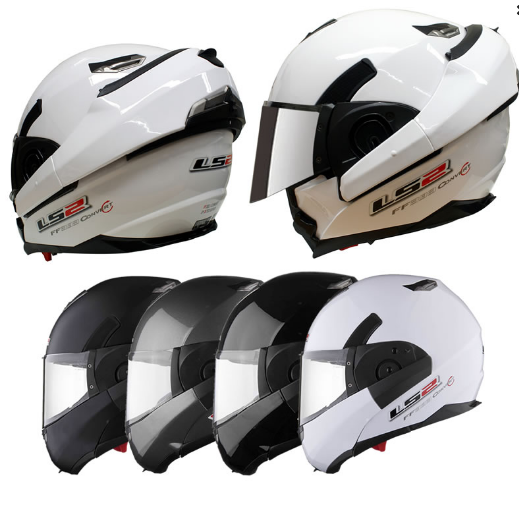 LS2 FF393 CONVERT MODULINIS PERVERČIAMAS MOTO ŠALMAS