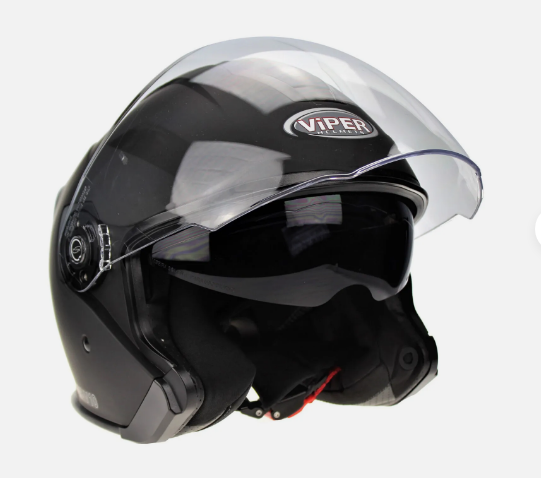 VIPER RS-V10 ATVIRAS MOTO ŠALMAS SU BLUETOOTH