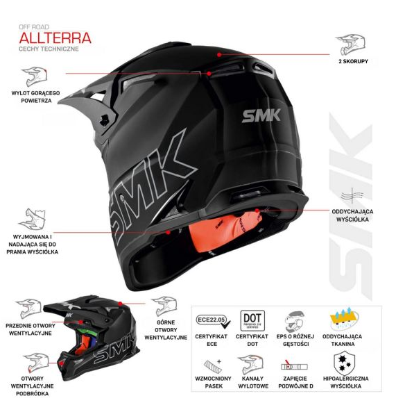 SMK ALLTERRA MA260 MOTOKROSINIS  ŠALMAS
