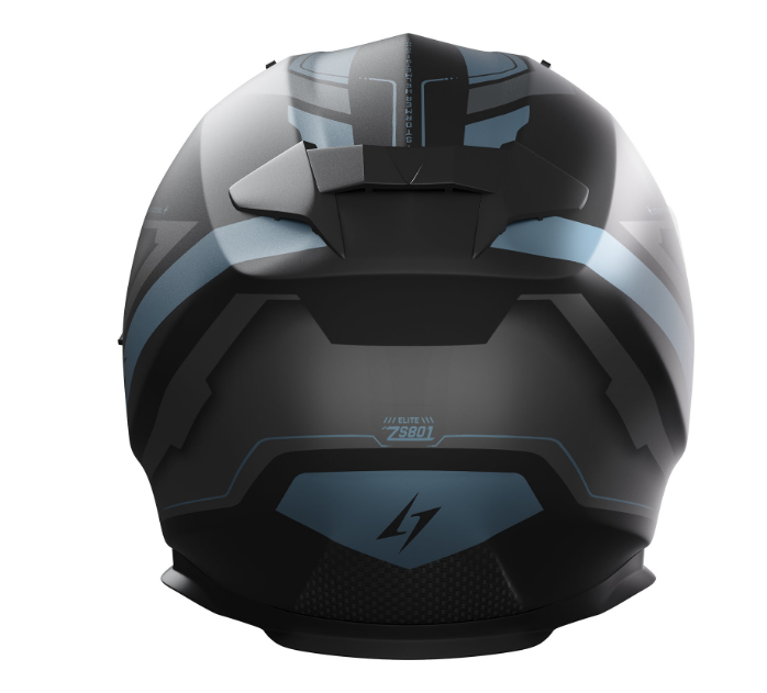 STORMER ELITE ZS-801 UŽDARAS MOTO ŠALMAS
