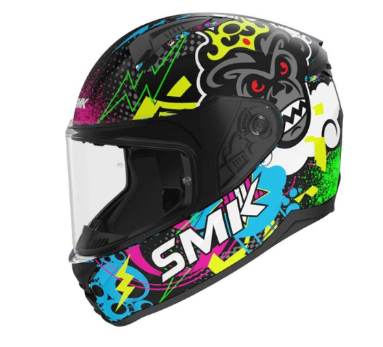 SMK INTEGRAL BIONIC KIDS CHIMPZ MOTO ŠALMAS VAIKAMS