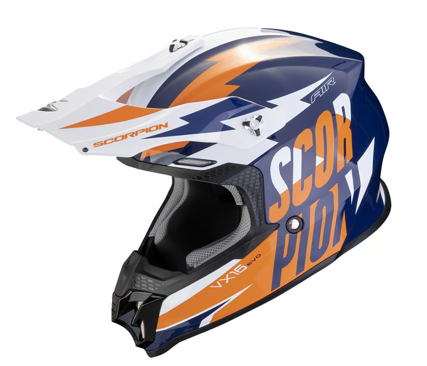 SCORPION EXO VX-16 AIR SLANTER MOTO KROSINIS ŠALMAS