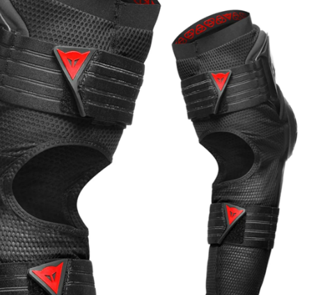 DAINESE MX1 KNEE GUARD GOLD/BLACK MOTO KELIŲ APSAUGOS 