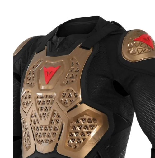 DAINESE MX2 SAFETY GOLD/BLACK  MOTO APSAUGINIAI ŠARVAI