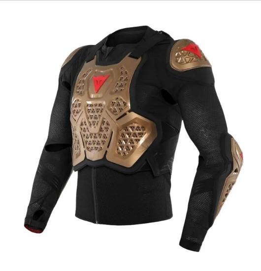 DAINESE MX2 SAFETY GOLD/BLACK  MOTO APSAUGINIAI ŠARVAI
