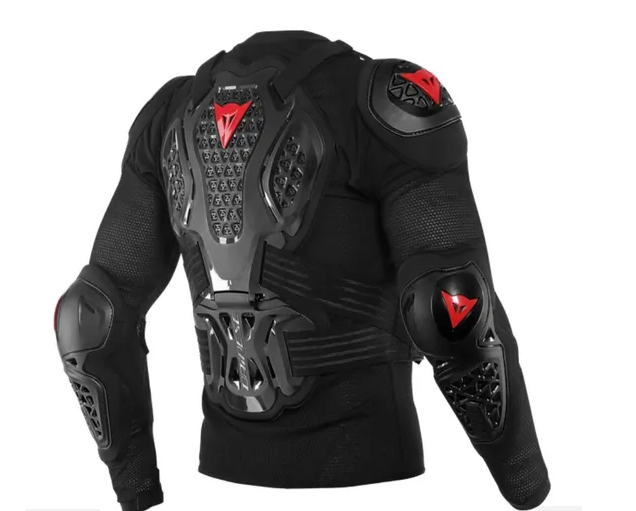 DAINESE MX2 SAFETY BLACK MOTO APSAUGINIAI ŠARVAI