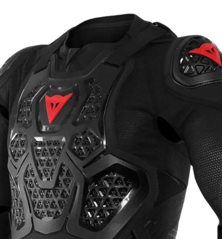 DAINESE MX2 SAFETY BLACK MOTO APSAUGINIAI ŠARVAI