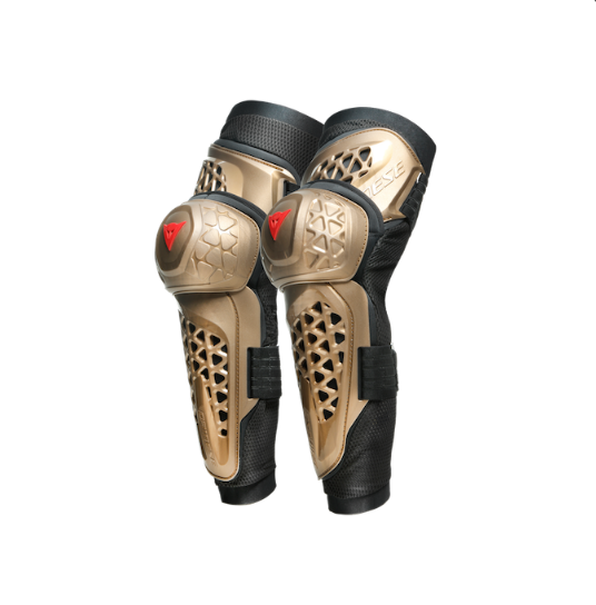 DAINESE MX1 KNEE GUARD GOLD/BLACK MOTO KELIŲ APSAUGOS 