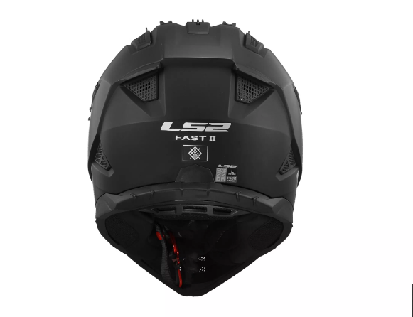 LS2 MX708 FAST II SOLID KROSINIS ŠALMAS
