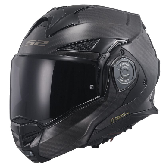 LS2 FF901 ADVANT X SOLID CARBON PERVERČIAMAS/ MODULINIS ŠALMAS