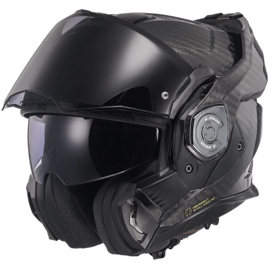 LS2 FF901 ADVANT X SOLID CARBON PERVERČIAMAS/ MODULINIS ŠALMAS