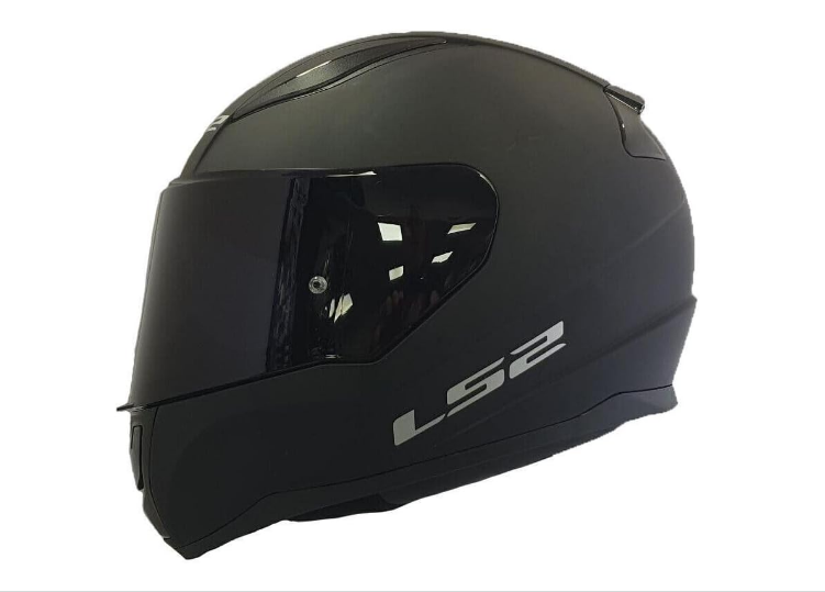 LS2 FF353 RAPID II SOLID MATINIS/BLIZGUS UŽDARAS ŠALMAS