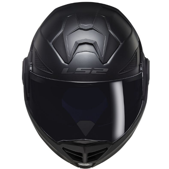 LS2 FF901 ADVANT X SOLID PERVERČIAMAS/MODULINIS MATINIS TITANINIS ŠALMAS 