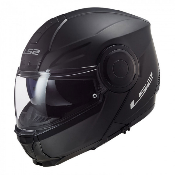 LS2 FF902 SCOPE 2 MODULINIS JUODAS MATINIS MOTO ŠALMAS