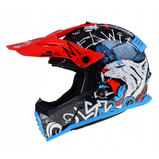 LS2 MX437 FAST II MINI STARMAW  VAIKIŠKAS ŠALMAS