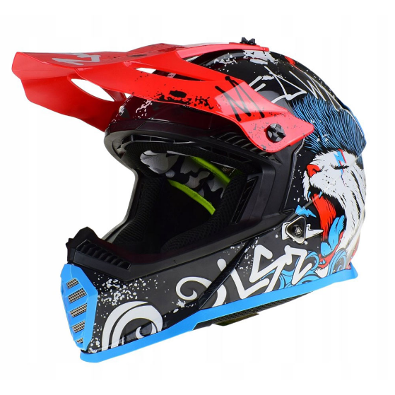 LS2 MX437 FAST II MINI STARMAW  VAIKIŠKAS ŠALMAS