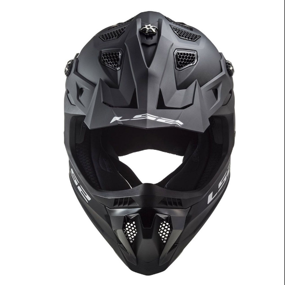 LS2 MX700 SUBVERTER EVO II NOIR MOTOKROSINIS ŠALMAS