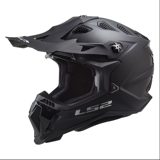 LS2 MX700 SUBVERTER EVO II NOIR MOTOKROSINIS ŠALMAS
