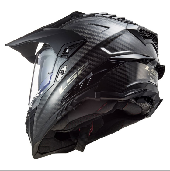 LS2 MX701 C EXPLORER  CARBON KROSINIS ŠALMAS