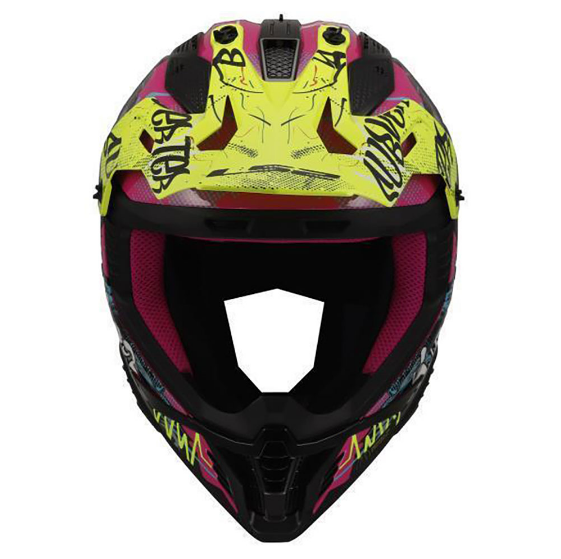 LS2 MX708 FAST II GORILLA KROSINIS ŠALMAS