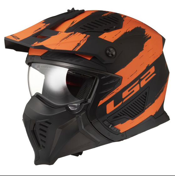 LS2 OF606 DRIFTER MUD JUODA ORANZINE MODULINIS ŠALMAS