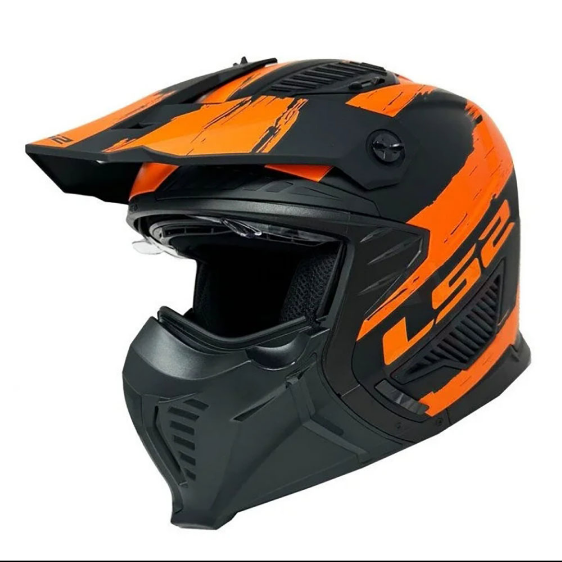 LS2 OF606 DRIFTER MUD JUODA ORANZINE MODULINIS ŠALMAS