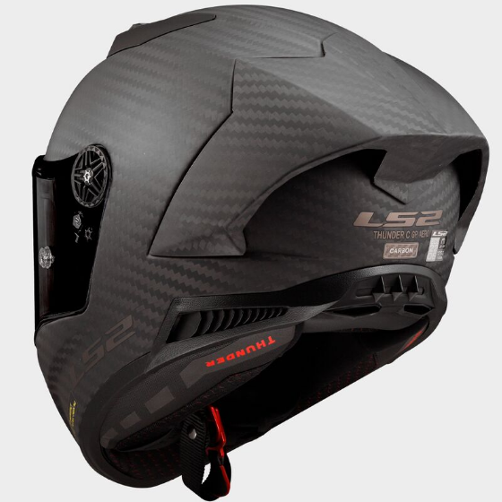 LS2 FF805 THUNDER C GP AERO CARBON UŽDARAS ŠALMAS