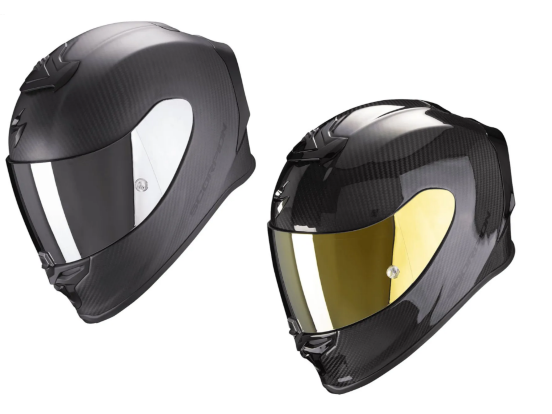 SCORPION EXO-R1 EVO CARBON AIR SOLID MATINIS/BLIZGUS MOTO ŠALMAS