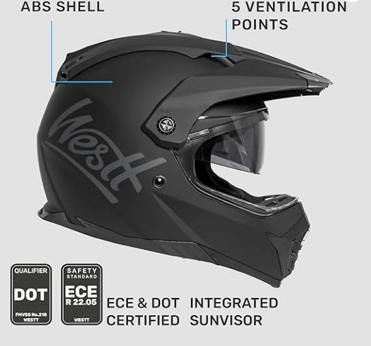 WESTT  CROSS MOTOKROSINIS /ENDURO ŠALMAS