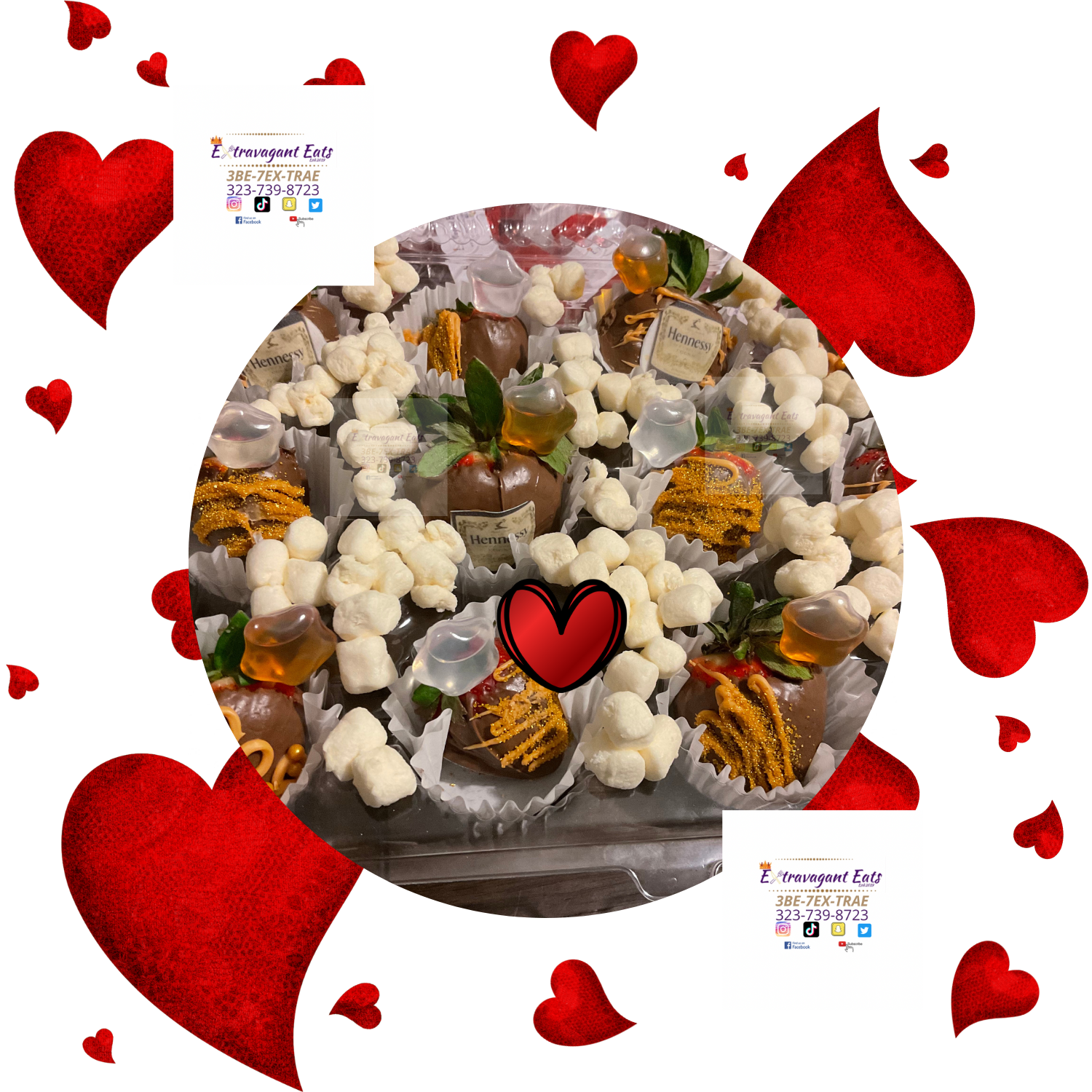 Loaded Chocolate Dipped Strawberries (12)