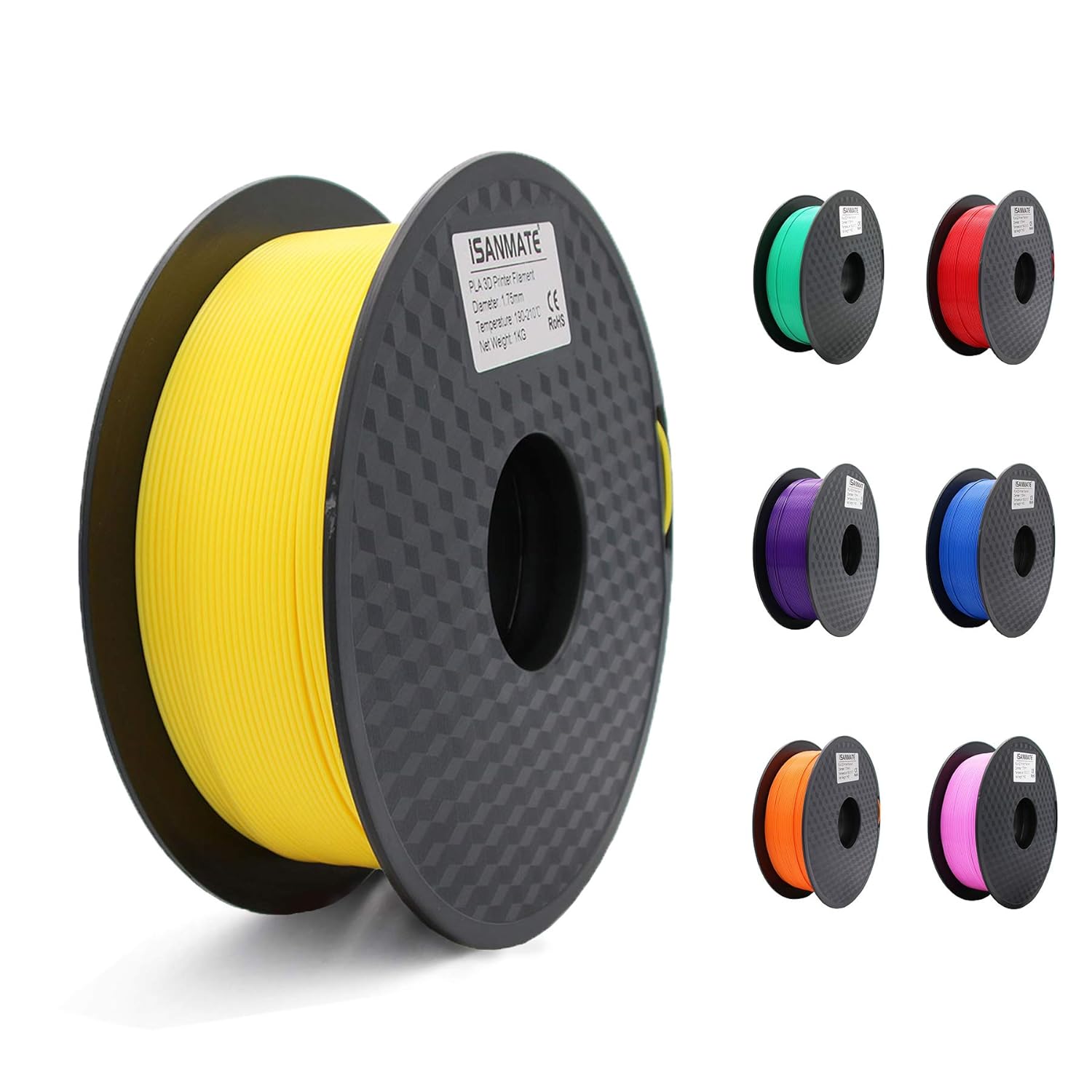 iSANMATE PLA Filament for 3D Printers