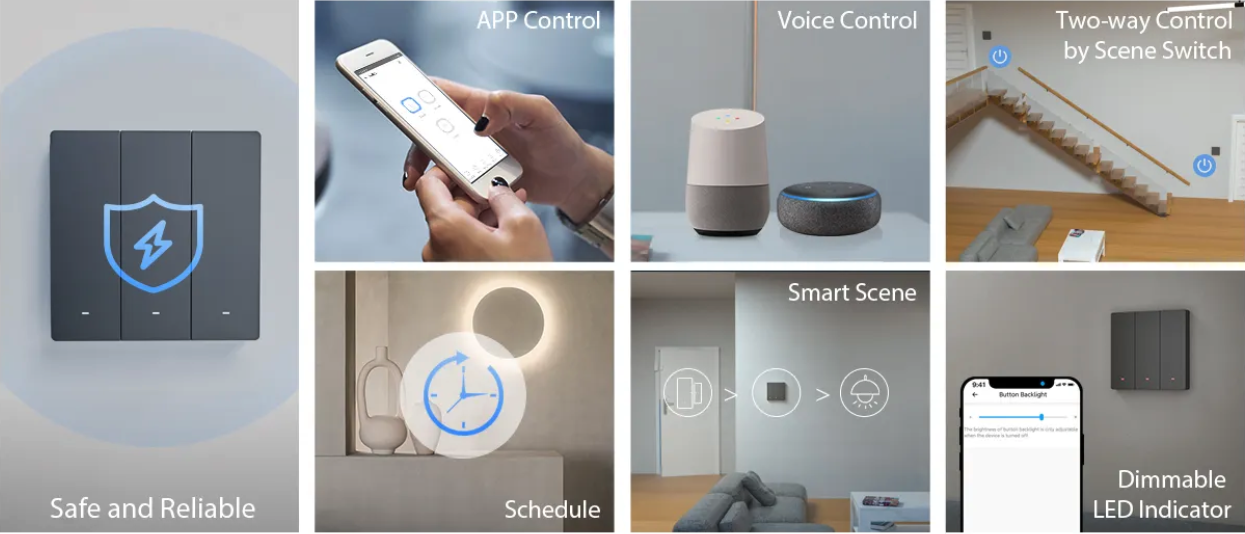 SONOFF SwitchMan Smart Wall Switch-M5