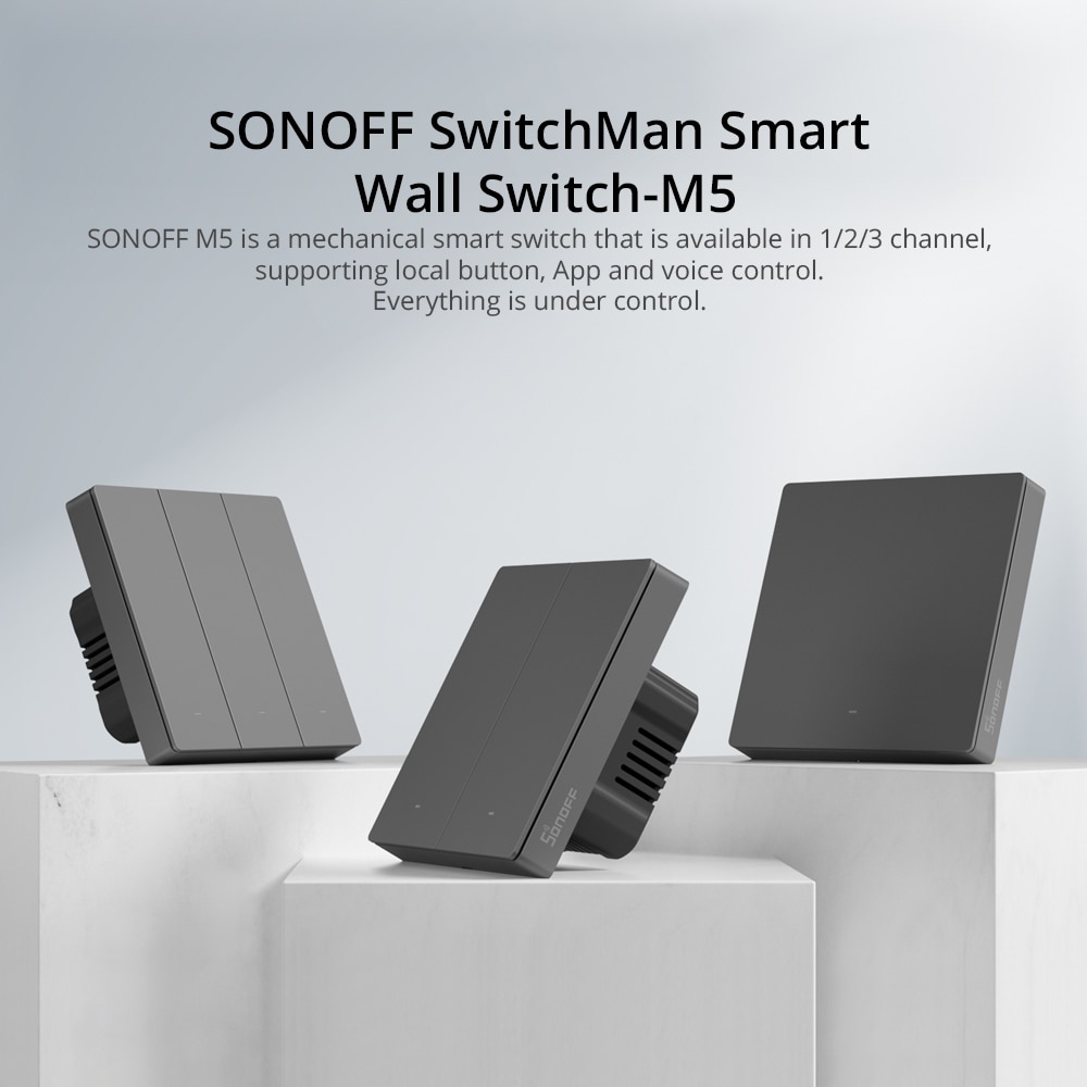 SONOFF SwitchMan Smart Wall Switch-M5