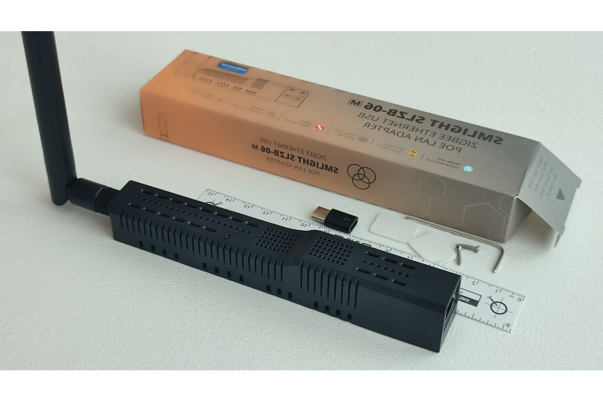 SMLIGHT SLZB-06M Zigbee Ethernet PoE USB LAN WIFI Adapter