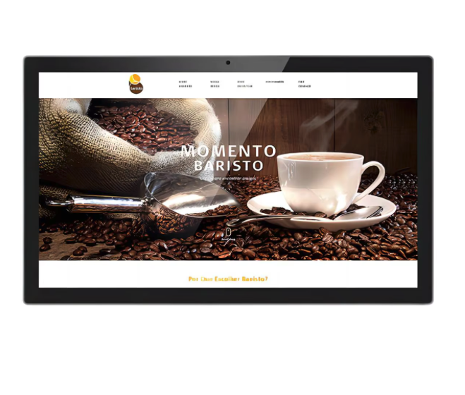 Wall Mounted 24 Inch Capacitive Touch Screen Android PC 