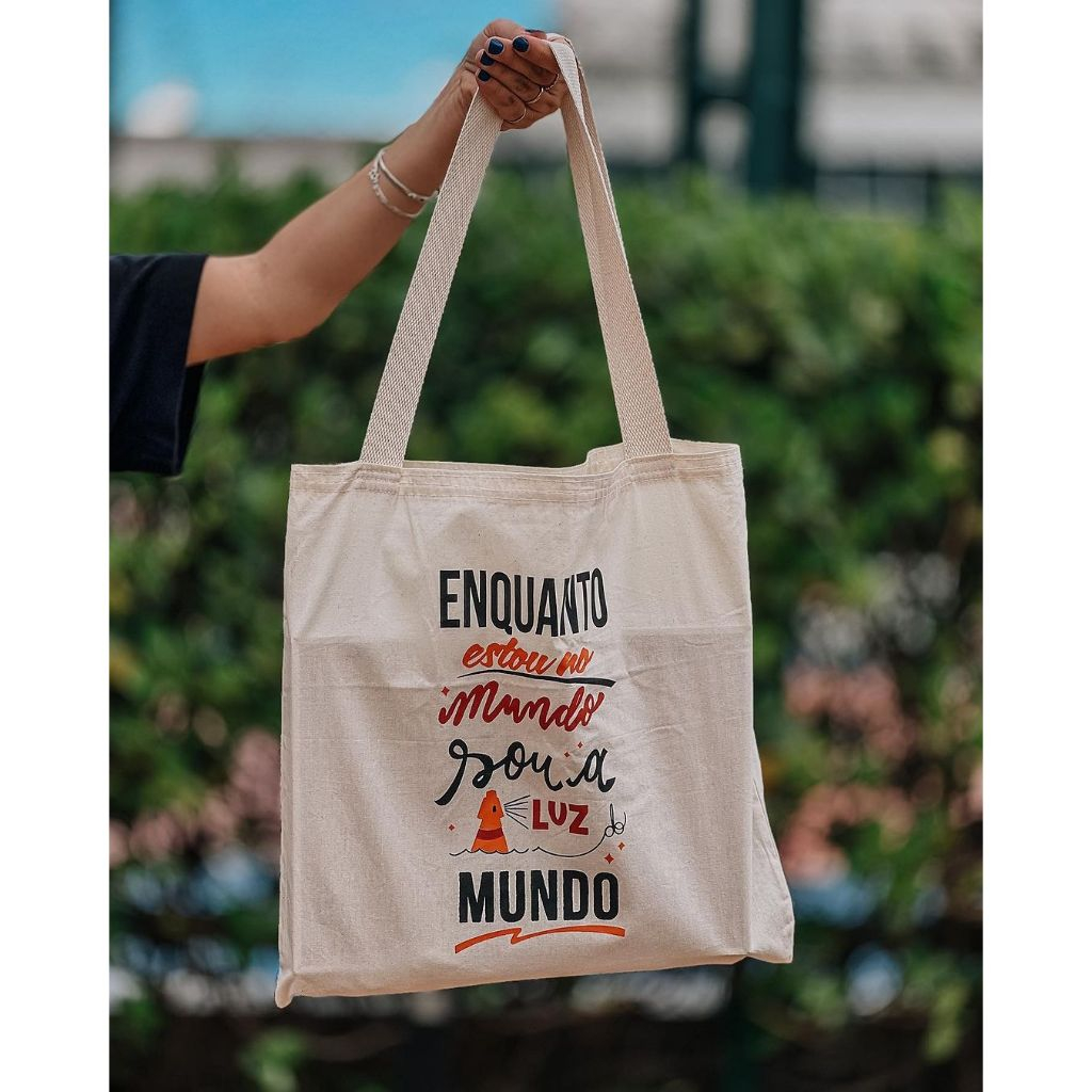 Ecobag 100% Algodão 40X40