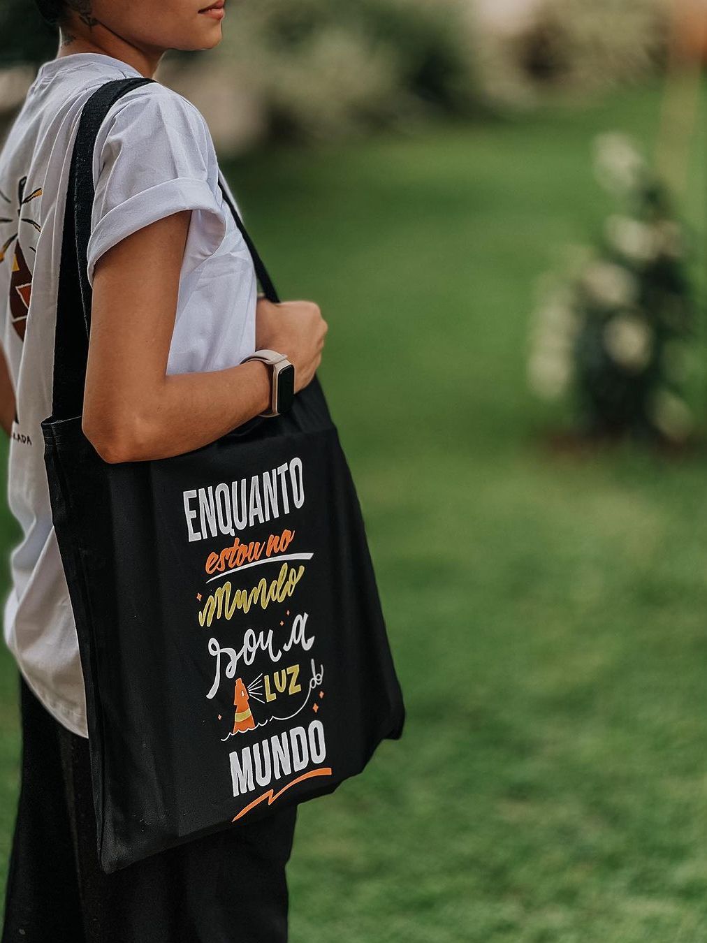 Ecobag Tecido Brim 40X40