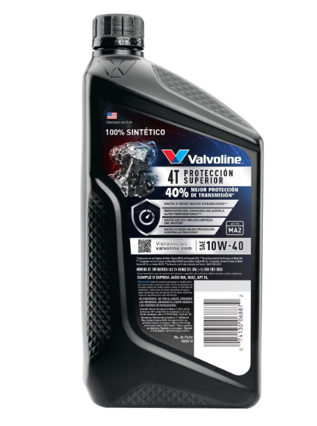 ACEITE SINTETICO 10W40 VALVOLINE