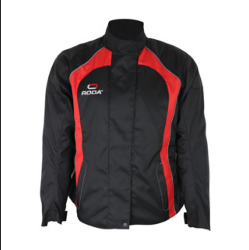 Chamarra Roda Hornet Negra Para Motociclista